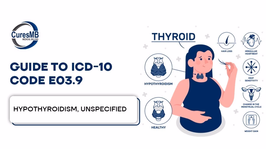 What is the e03.9 code for hypothyroidism?