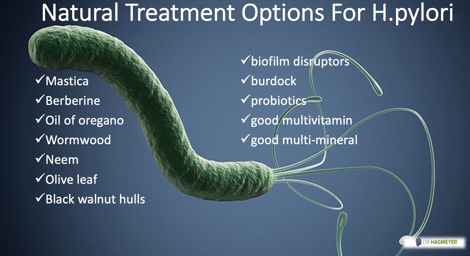 How is H pylori treated?