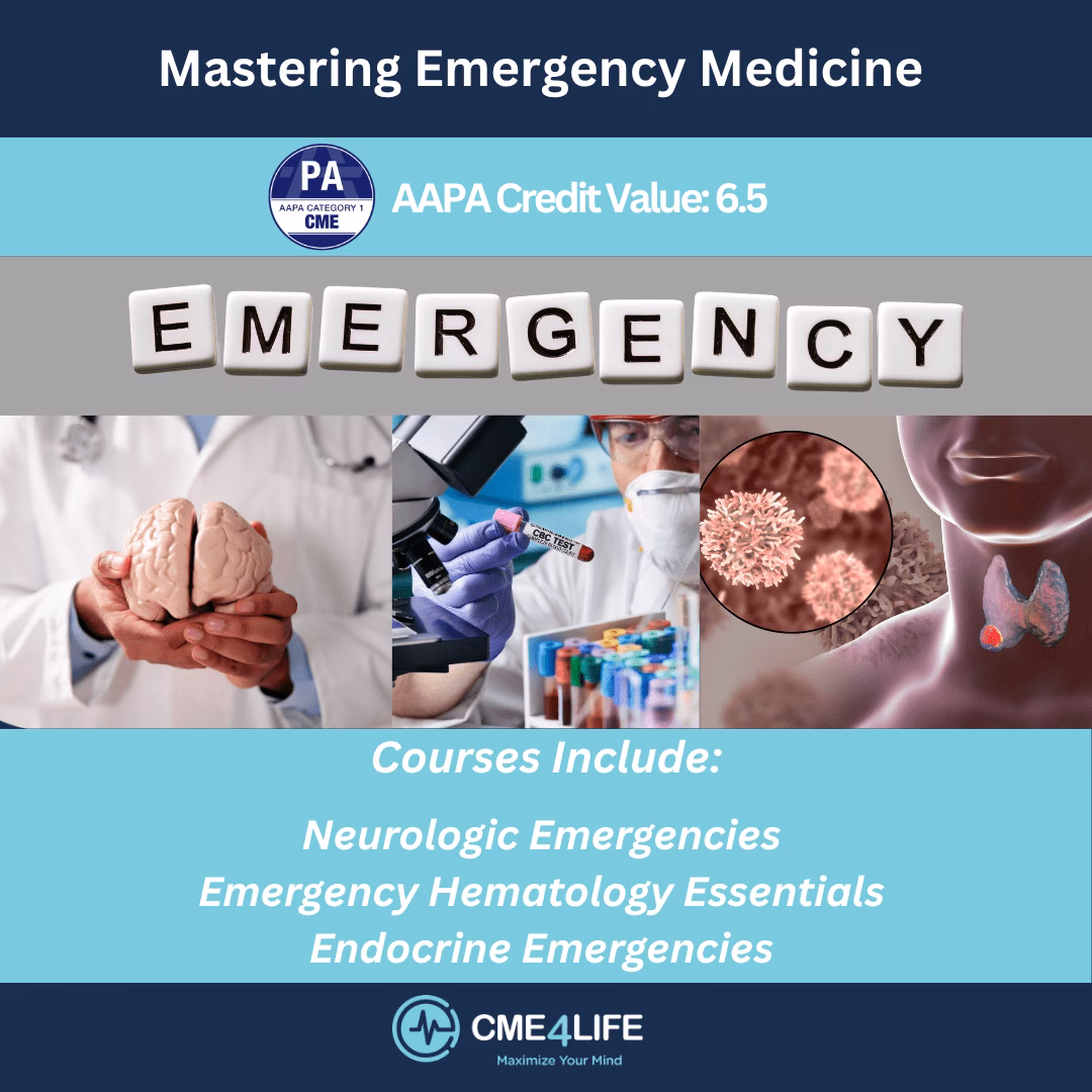 What should a hematologic emergency look like?