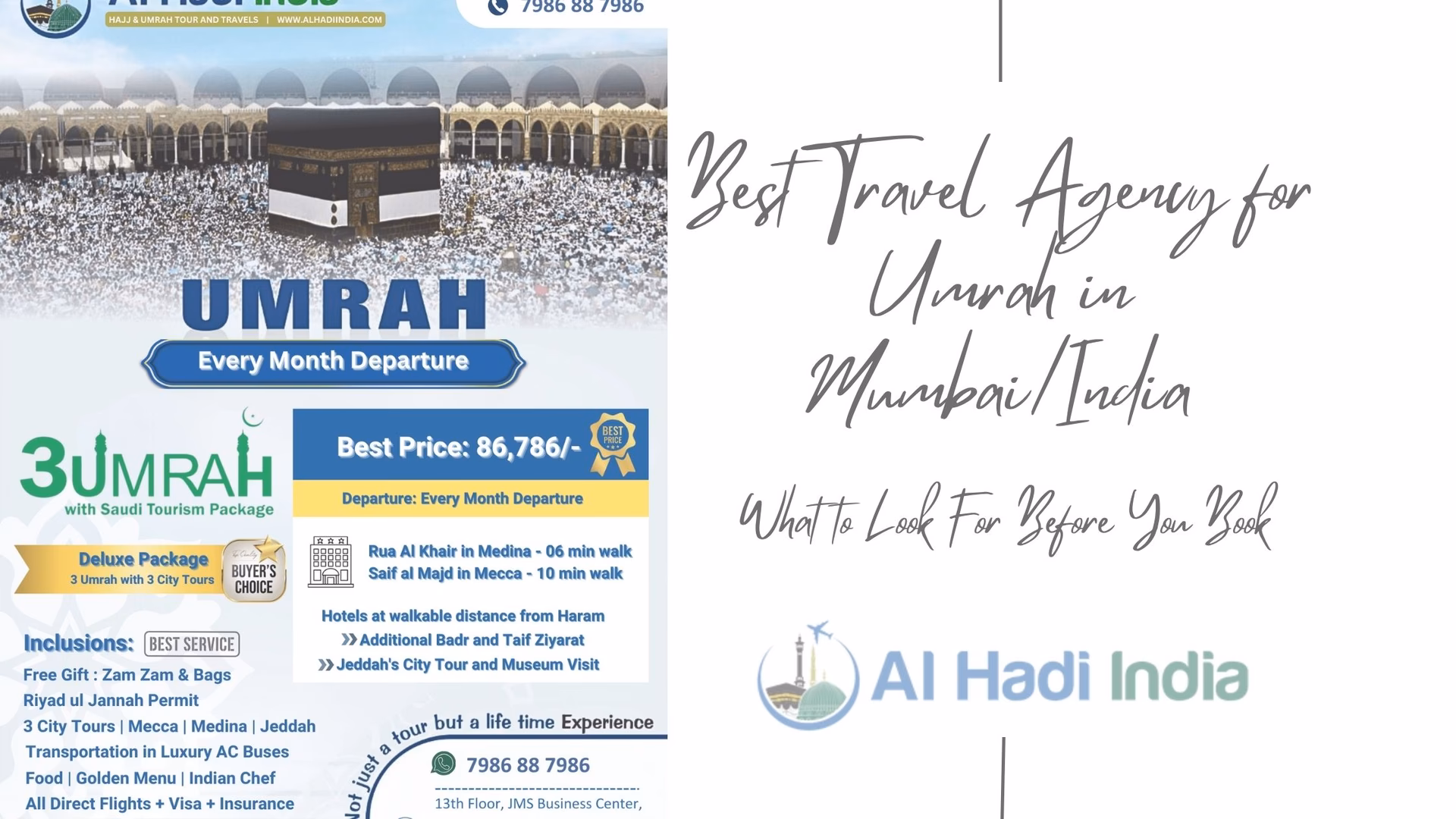 Who designed Hajj & Umrah tour packages from Mumbai?