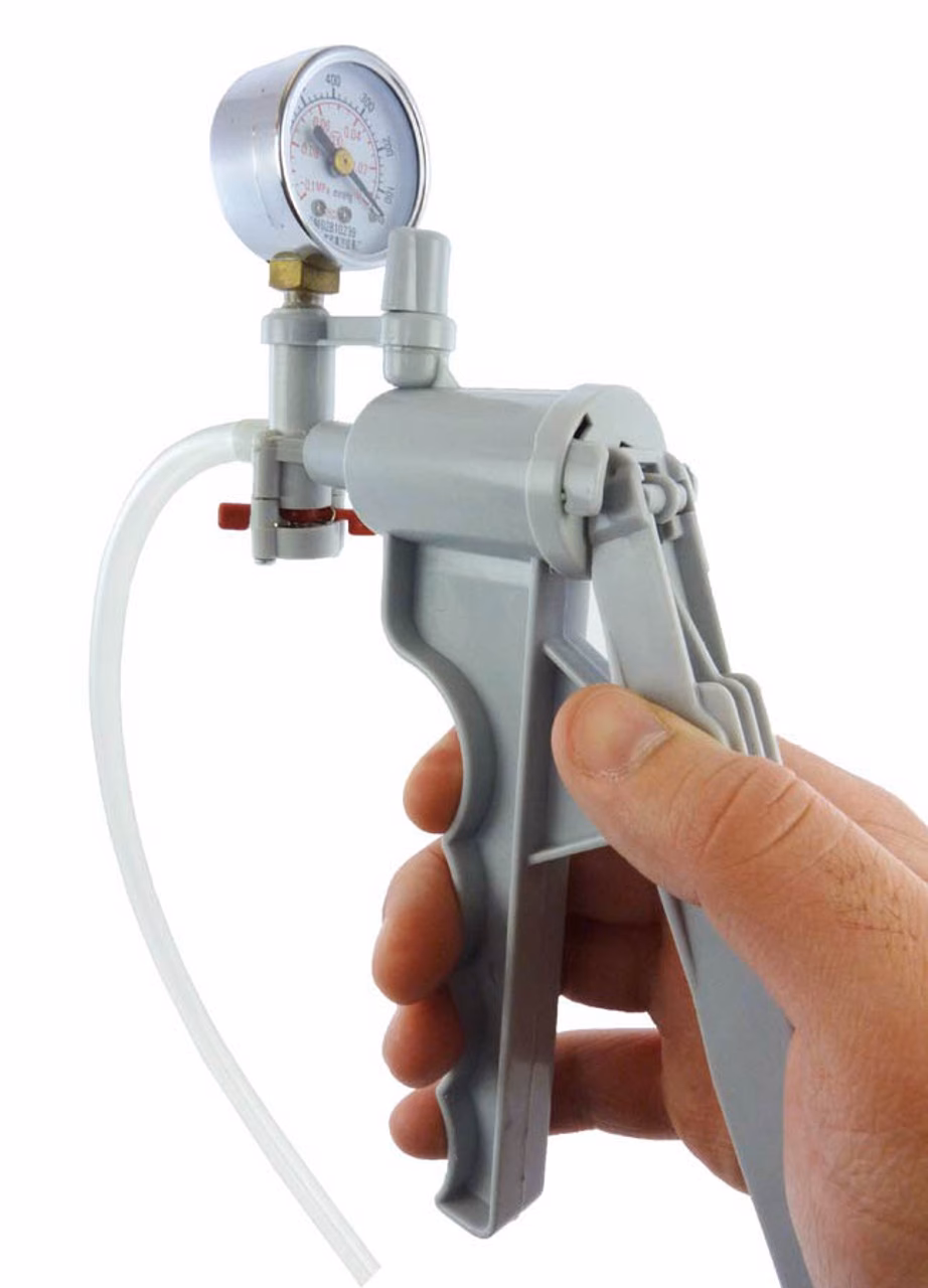 Are electric hand vacuum pumps hand-operated?