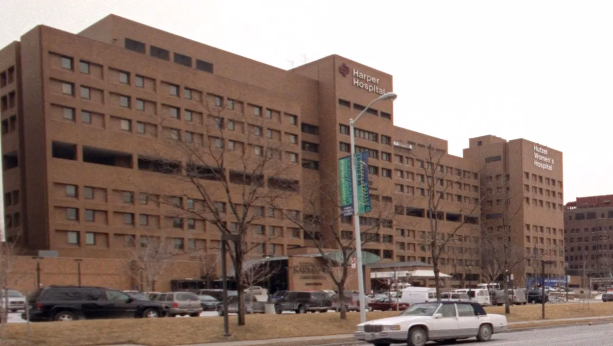 Where is DMC Harper University Hospital?