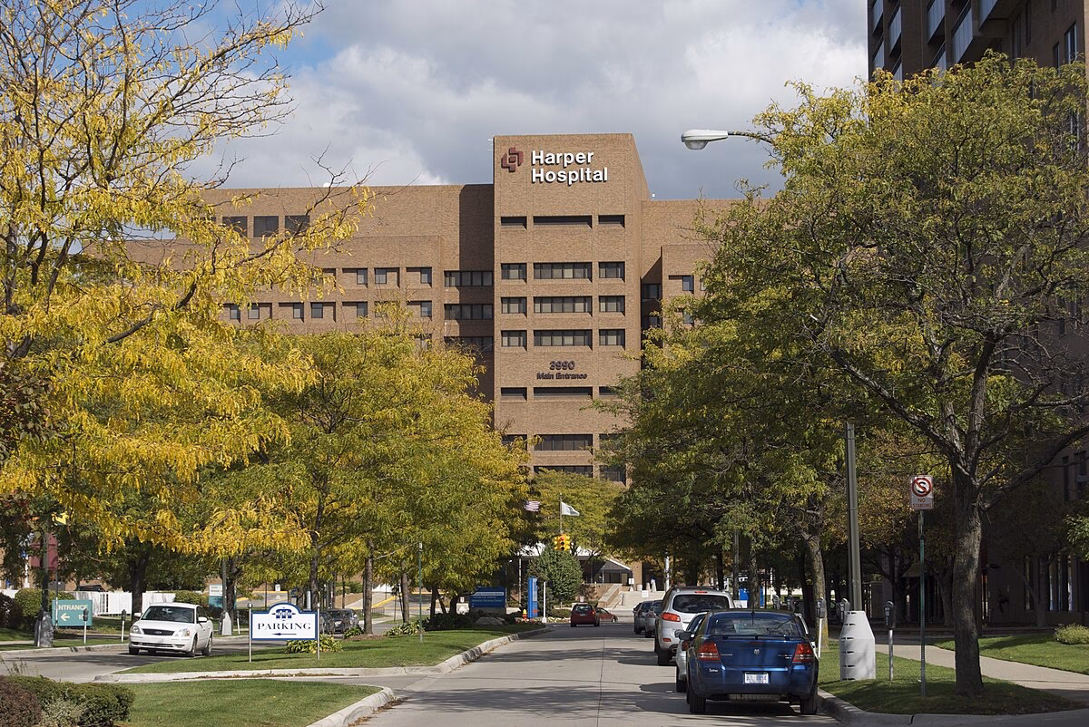 What services does DMC Harper University Hospital offer?