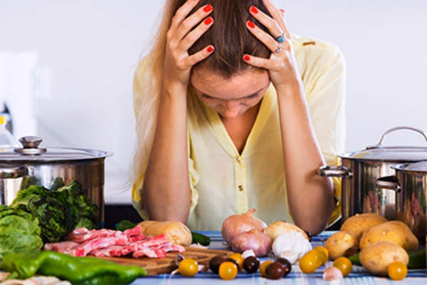 How long does a headache last after eating?