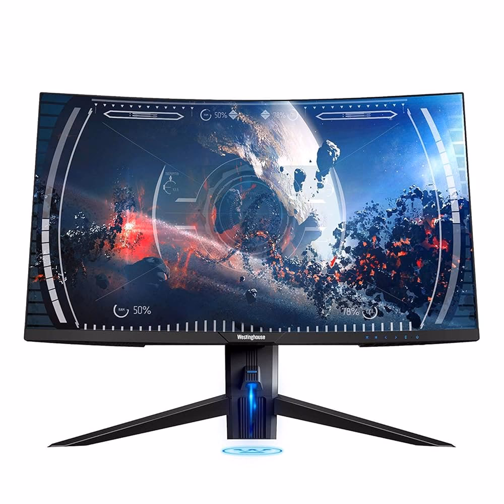 Does a curved monitor cause eye pain?