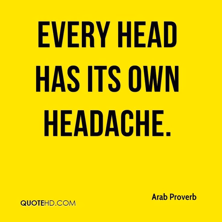 How do you say if you have a headache?