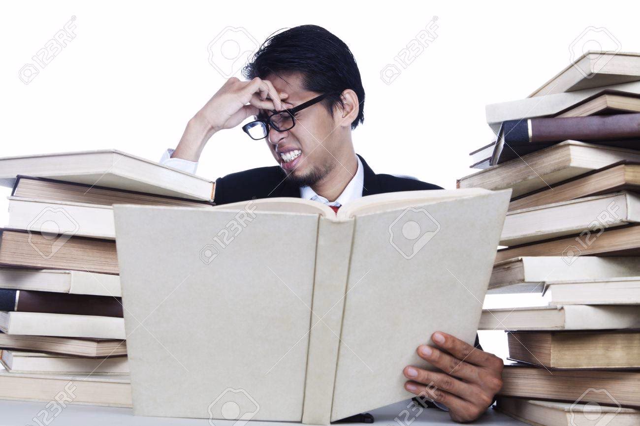 How do I know if I have a headache from reading?