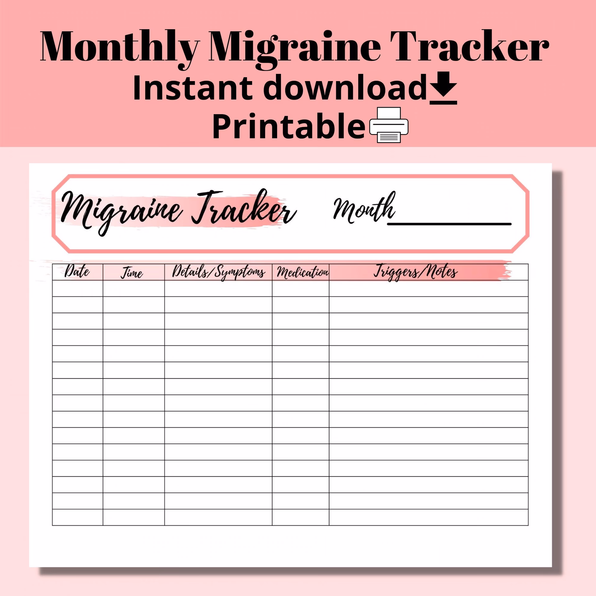How does the migraine app work?