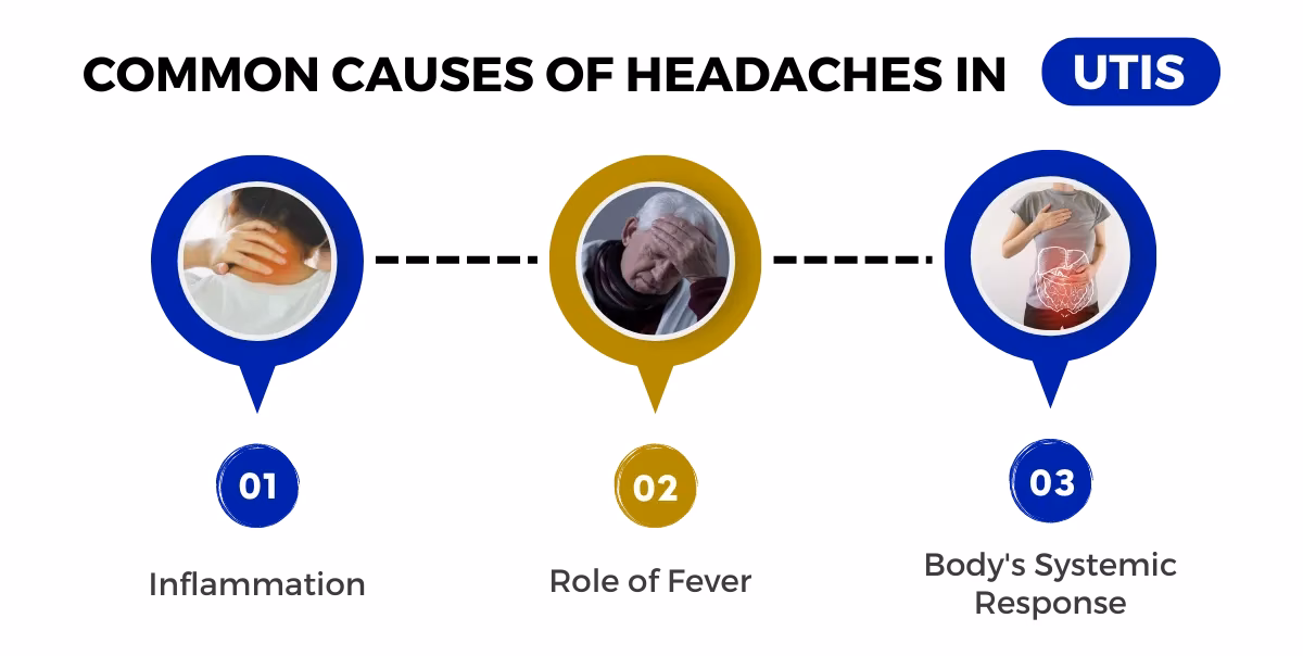Are headaches a symptom of a urinary infection?