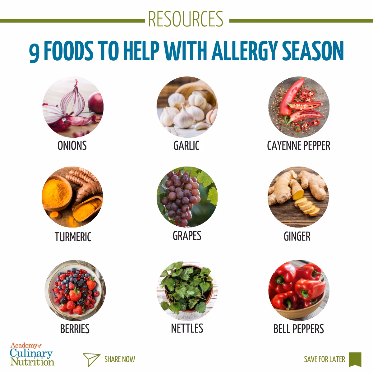 Can foods help allergy symptoms?