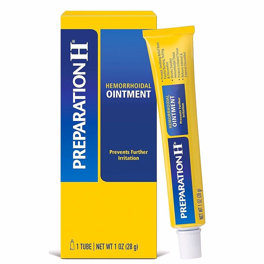 Which ointment is best for External hemorrhoids?