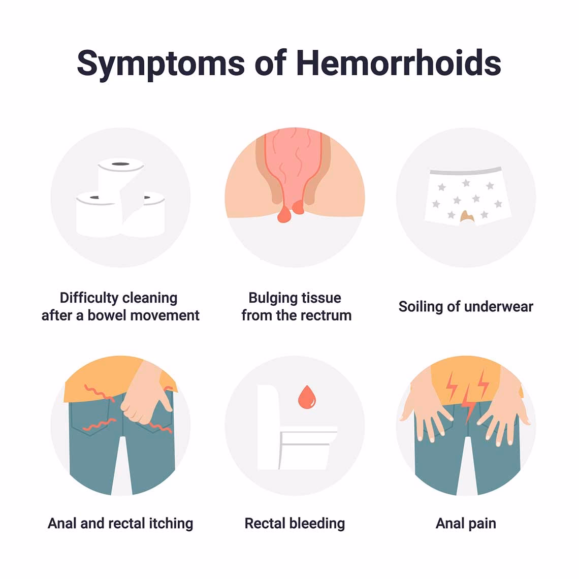 Are hemorrhoids a sign of bowel disease?