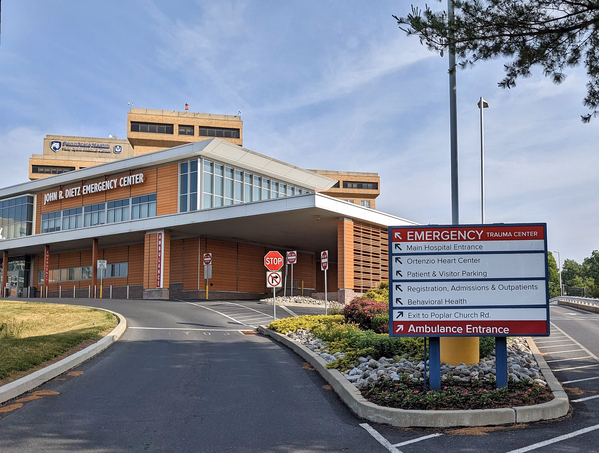 Where is the hospital of the Holy Spirit located?