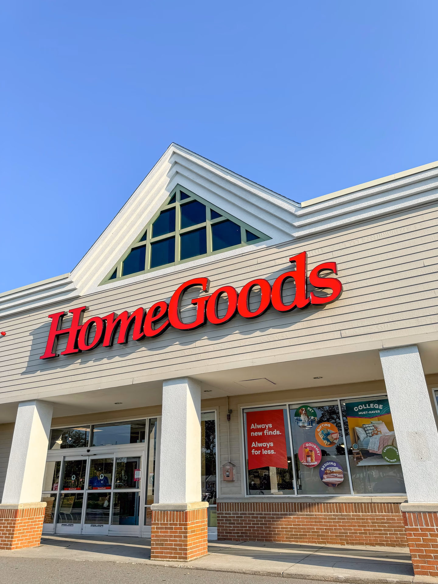 Is home goods open or closed?