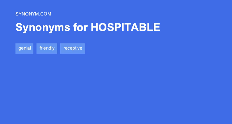 What is another antonym for hospitable?