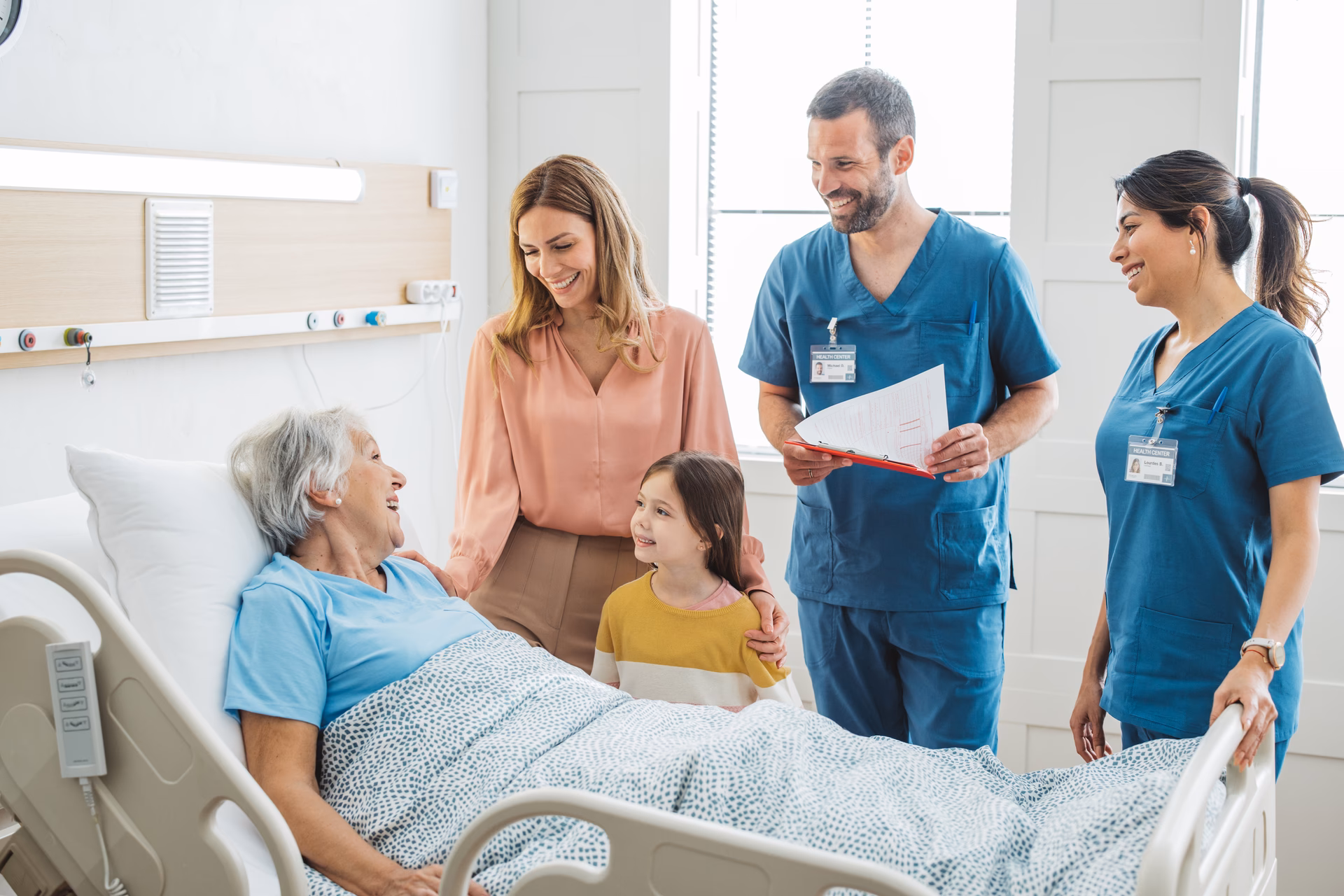 Can a hospital bed be used on an ordinary bed?