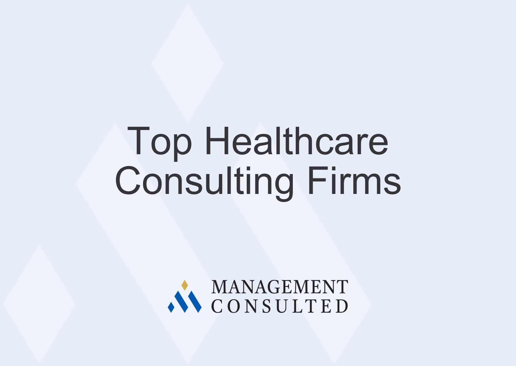 What does a health care industry consultant do?
