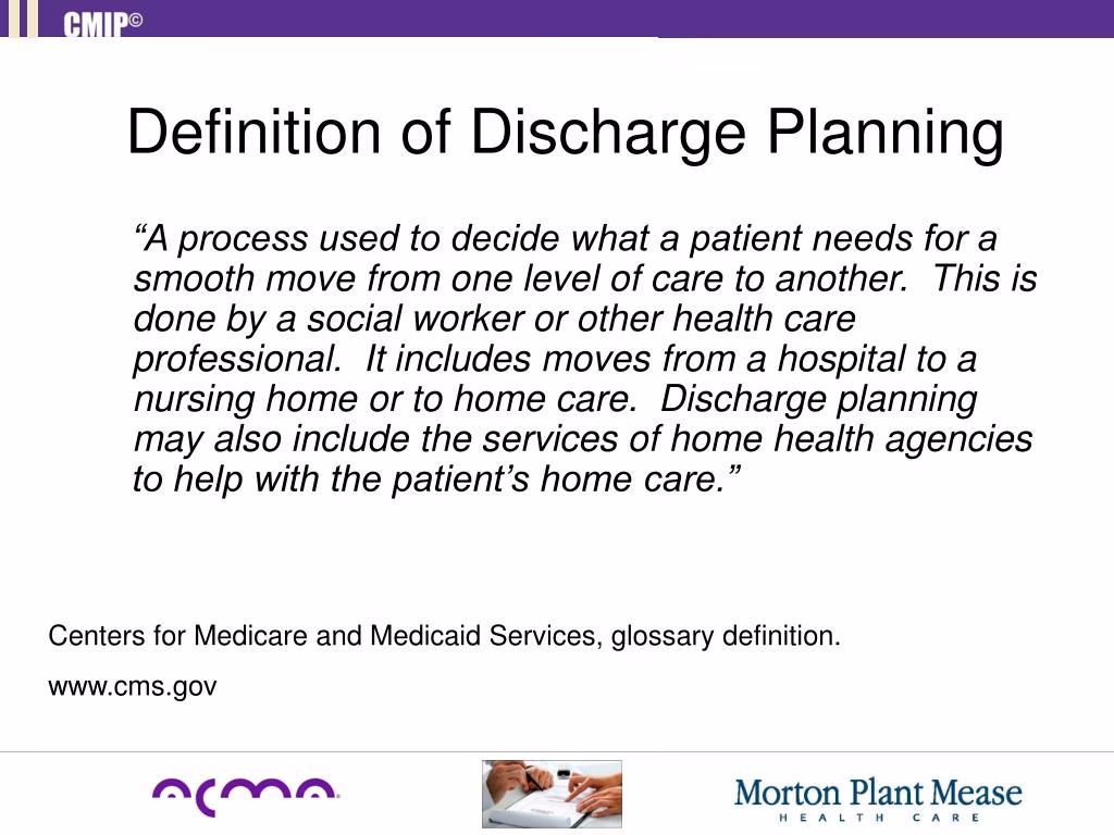 What is a routine discharge?