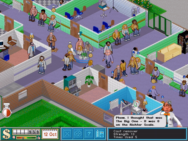 Are medical simulation games based on real hospitals?