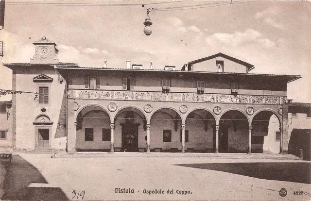 When did Pistoia become a spedalingo hospital?