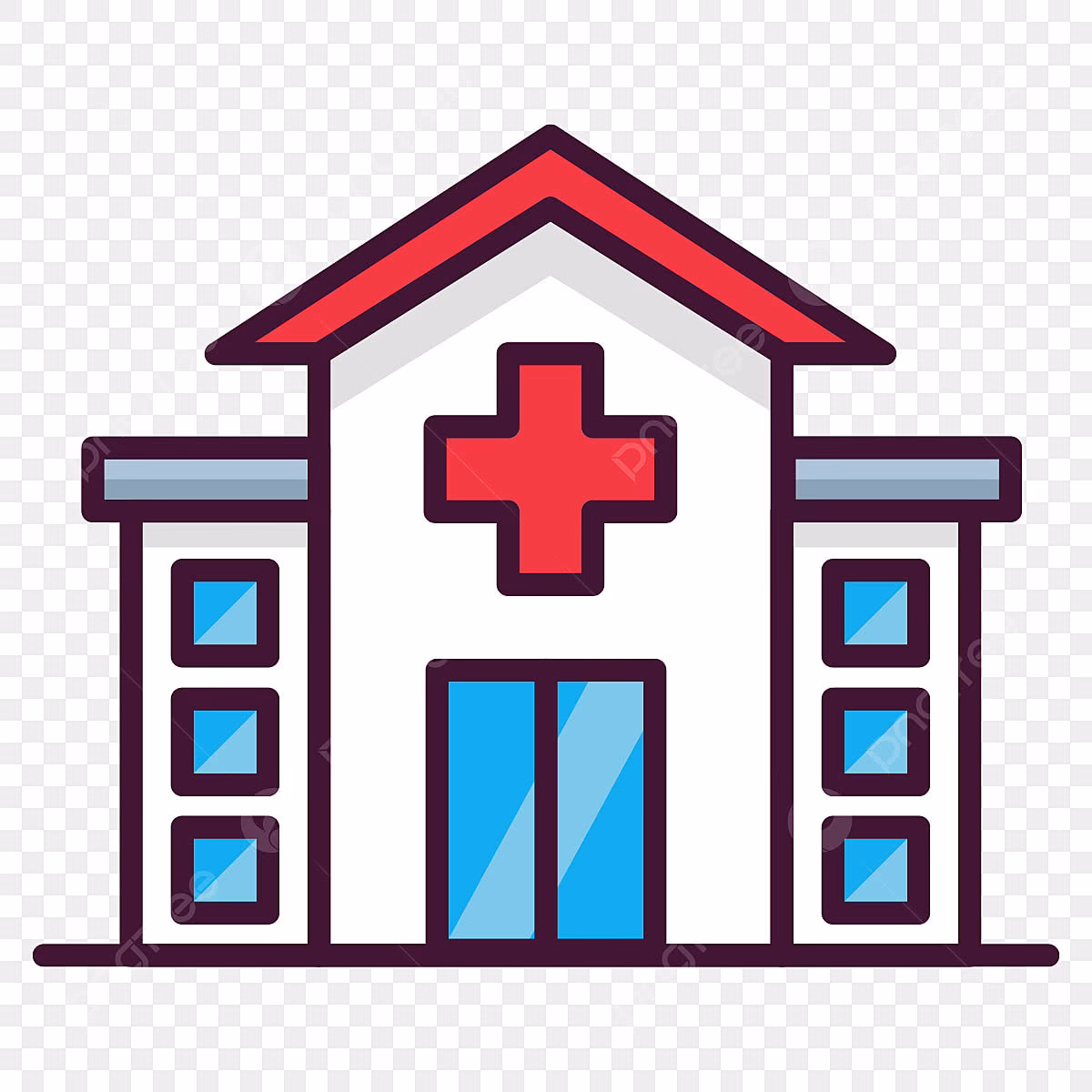 Are png hospital images royalty-free?