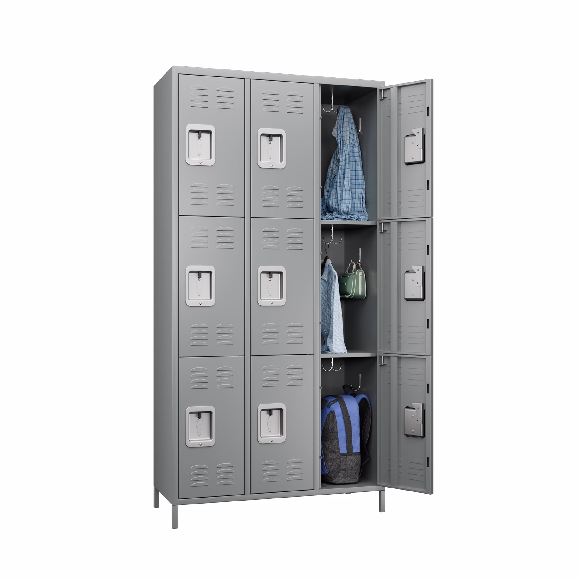 Why do hospitals need a locker system?