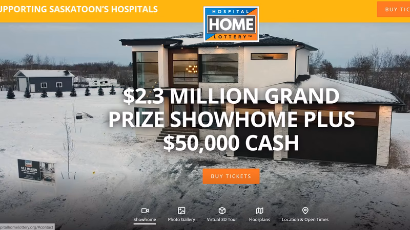What is the Hospital Research Foundation home lottery?
