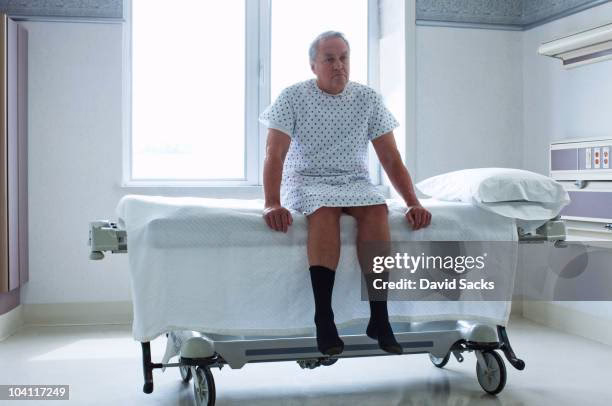 How does a patient enter a waiting room?