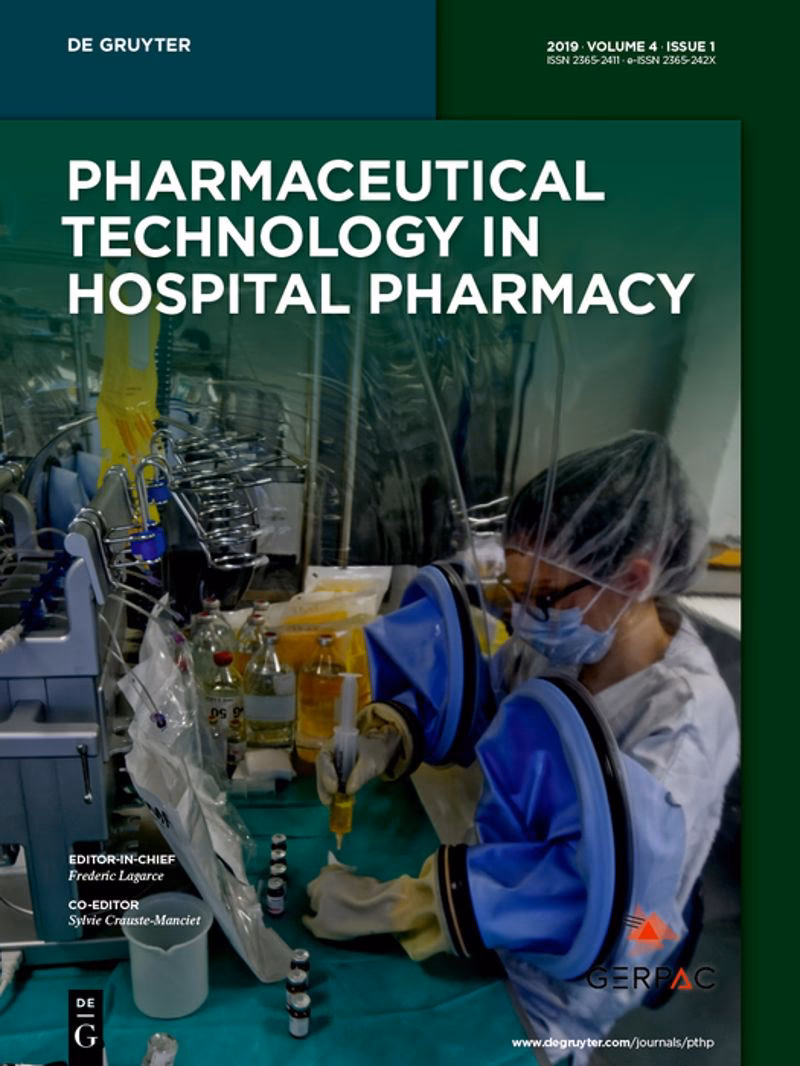 Is hospital pharmacy a peer-reviewed journal?