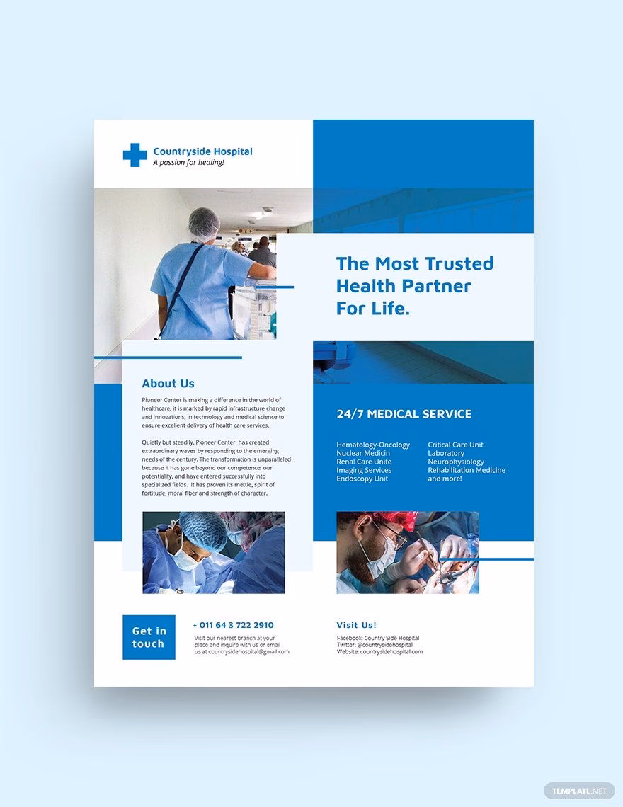 What are the responsibilities of a hospital?