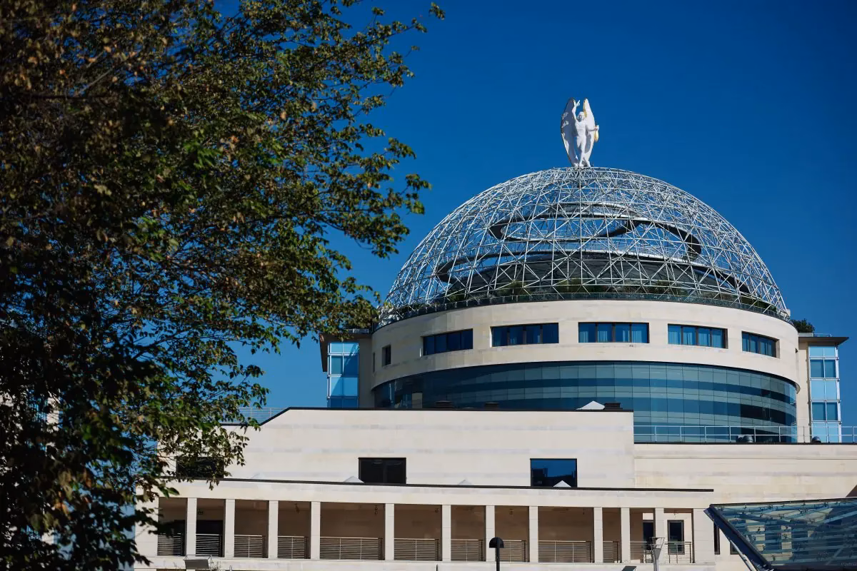 Who accredits university hospital San Raffaele Milan?