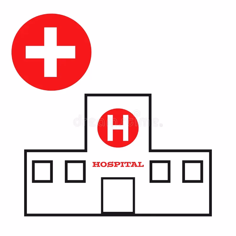 How many hospital symbols are there?