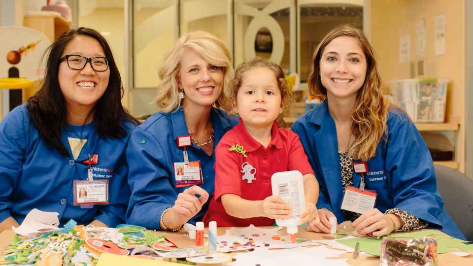 How can I volunteer at Children's Hospital?
