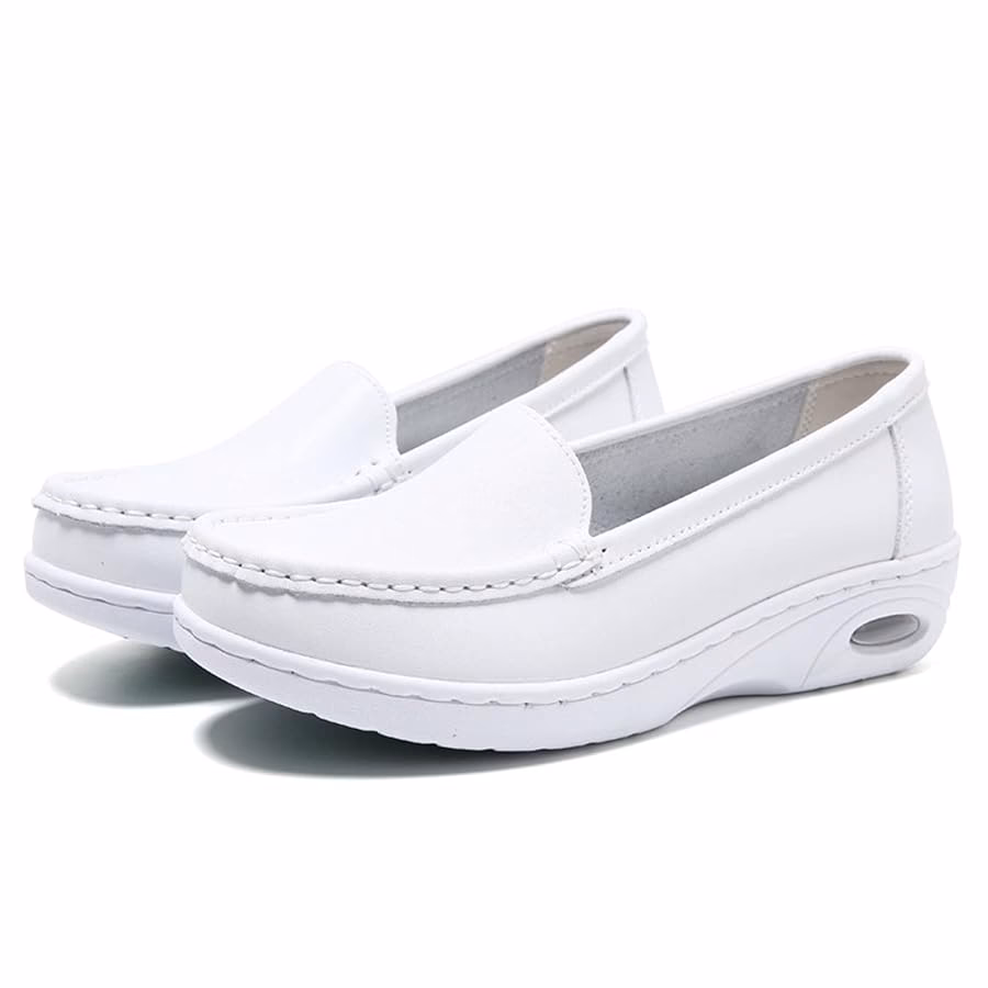 Why do nurses wear white shoes?