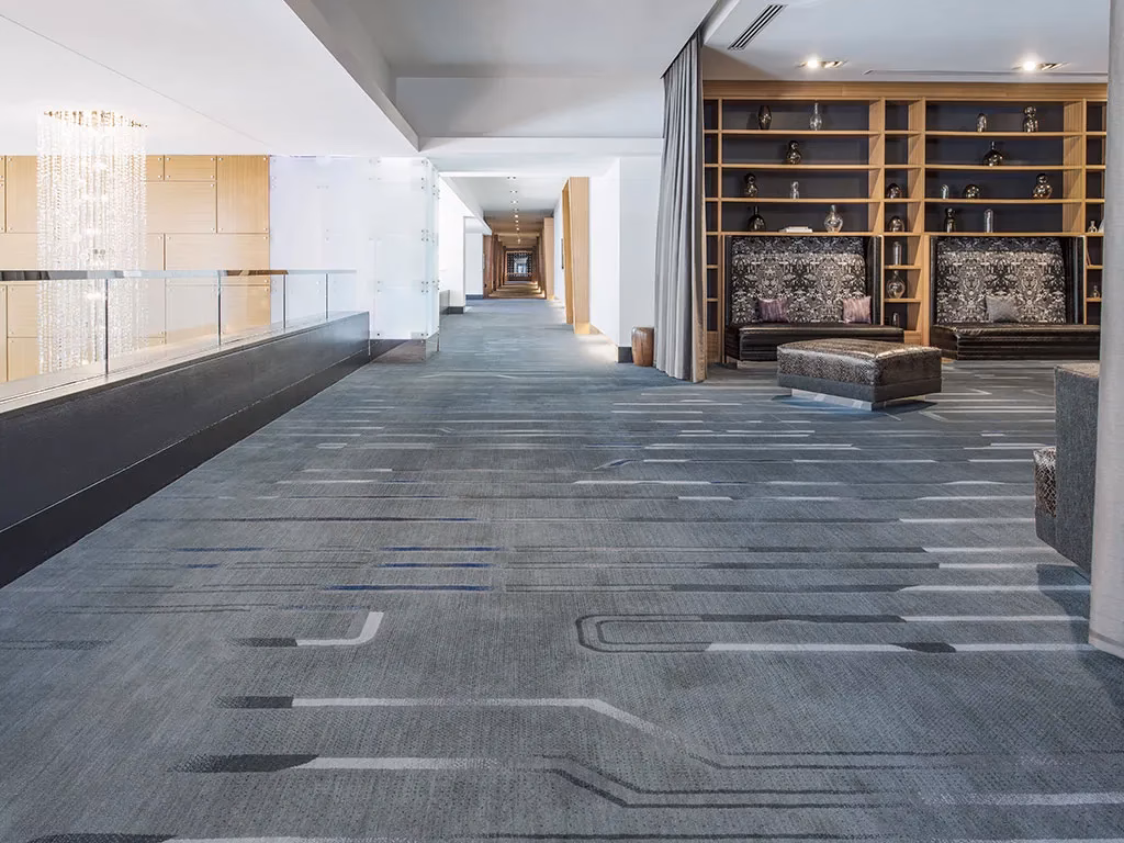 Are carpets suitable for the hospitality sector?