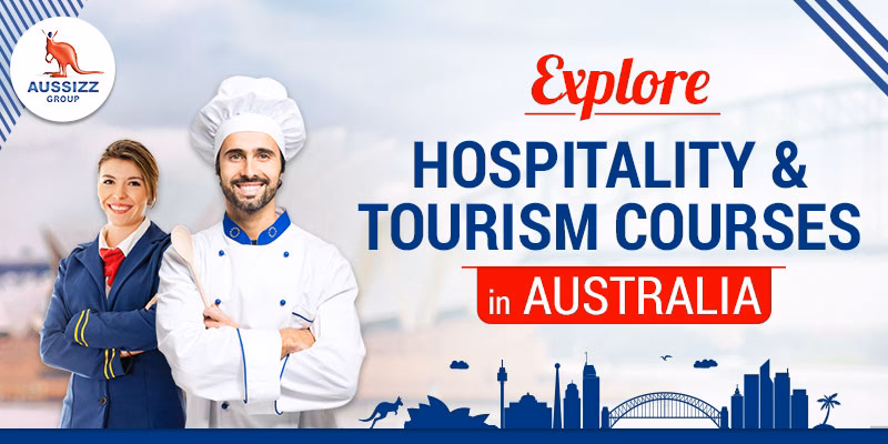 What types of hospitality courses are available in Australia?