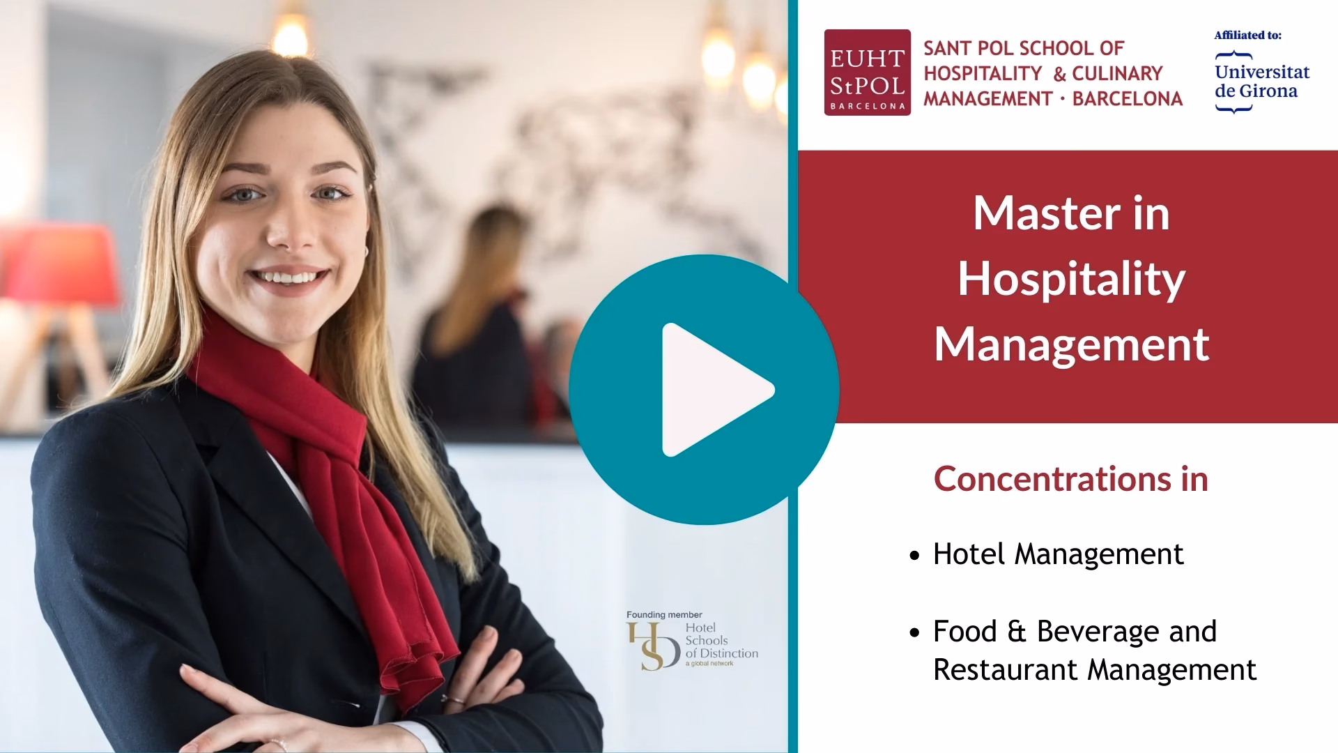 Is Spain a good place to study Hospitality & Tourism?