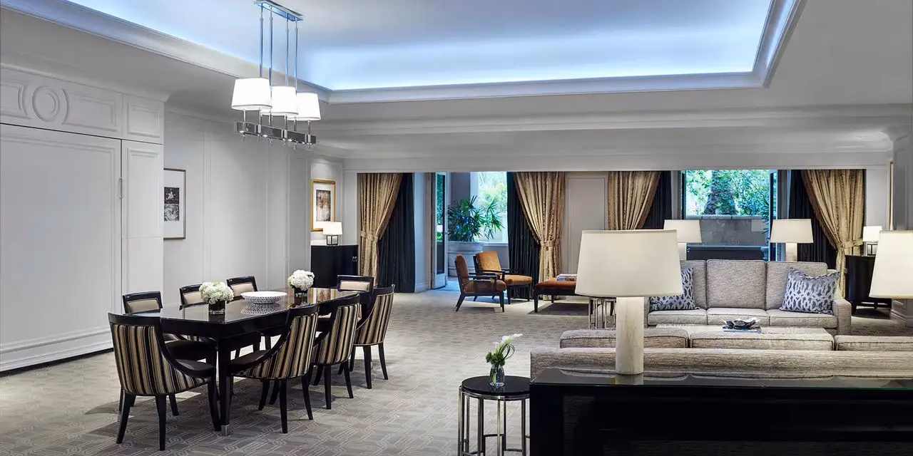 What is a hospitality suite?