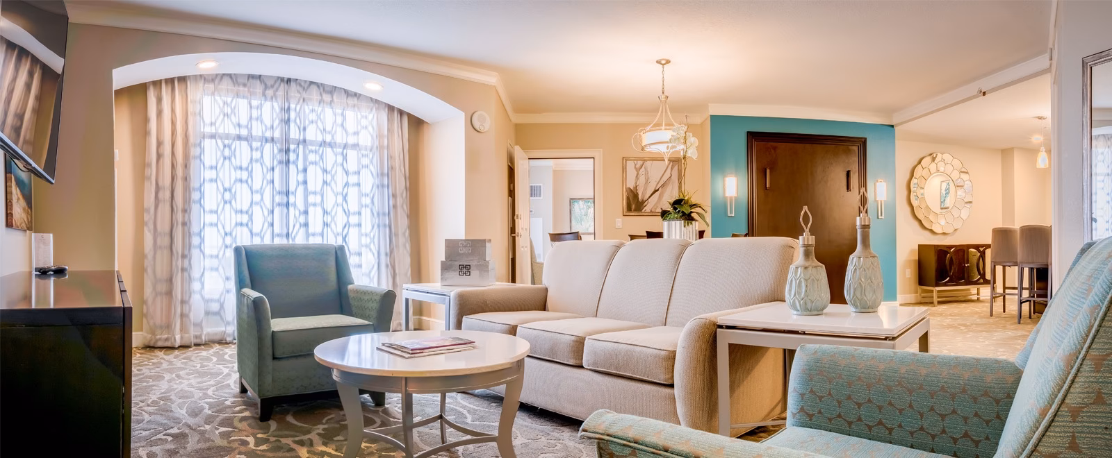 What is a private hospitality suite?