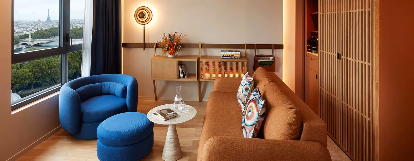 What is a connecting room?