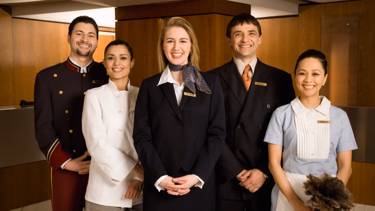 What does a hospitality worker do?