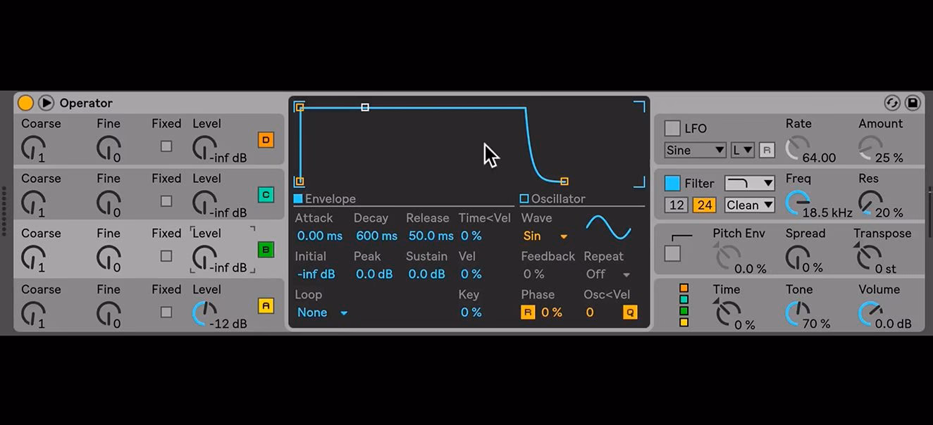 How do I get the best out of Ableton's Operator?