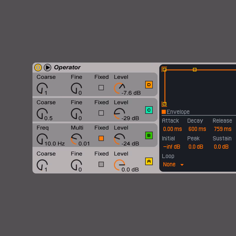 Does Ableton use frequency modulation synthesis?