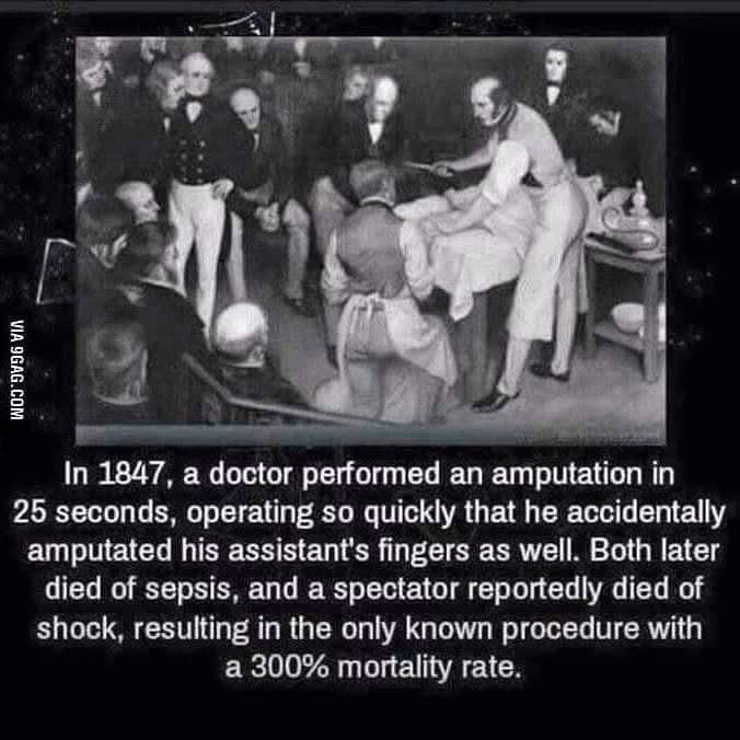 Who was the fastest surgeon in the West End?