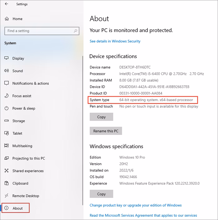 How many GB RAM does a 32-bit Windows 10 have?