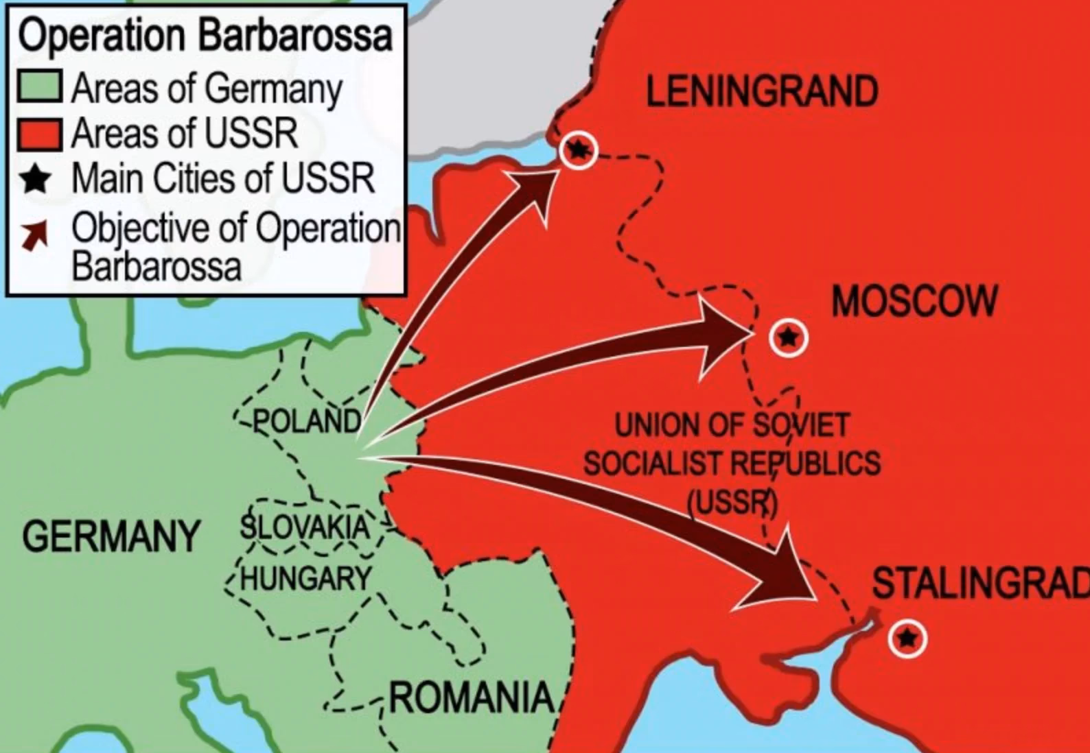 How many soldiers were in Operation Barbarossa?