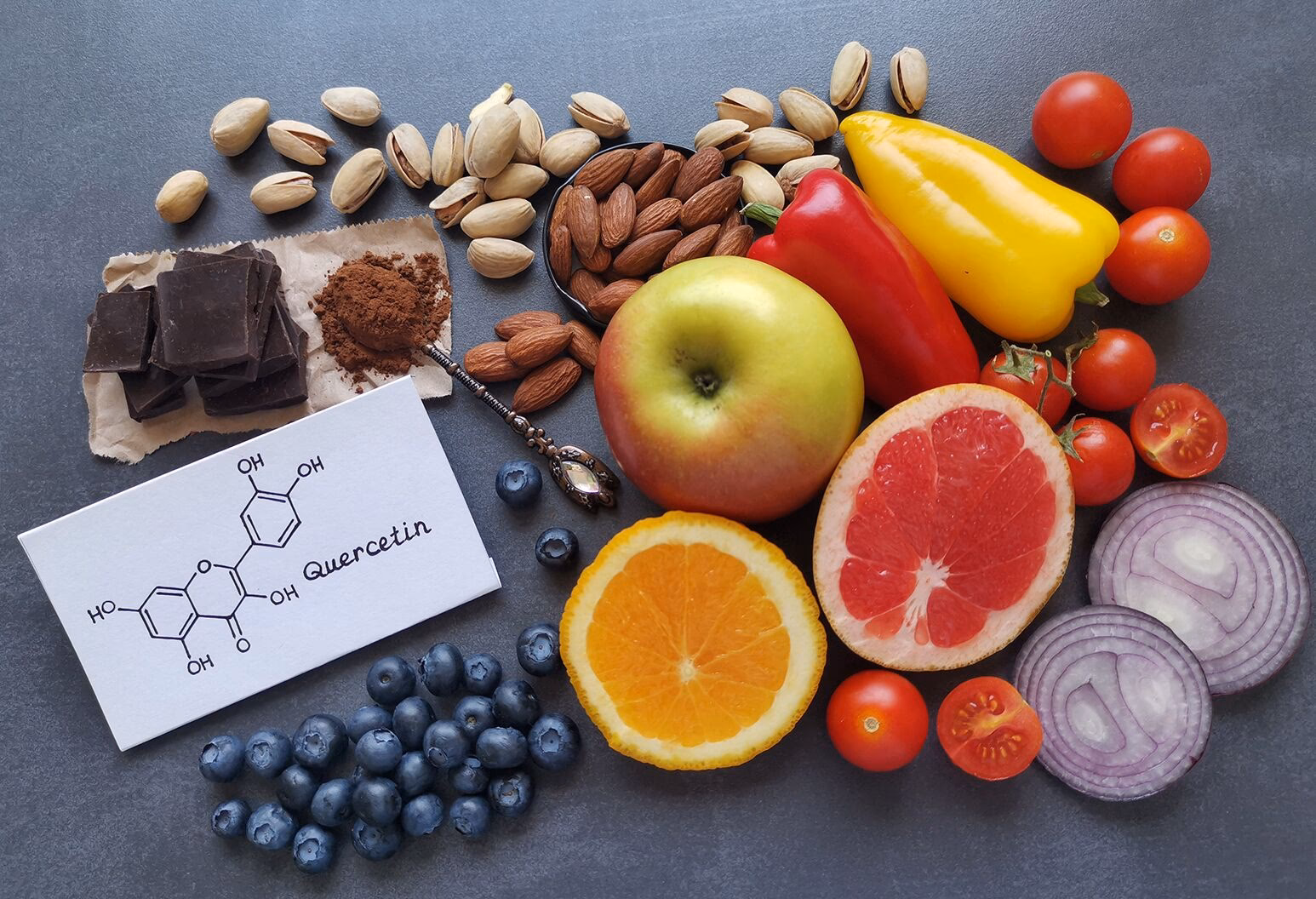 Does quercetin affect allergic diseases?