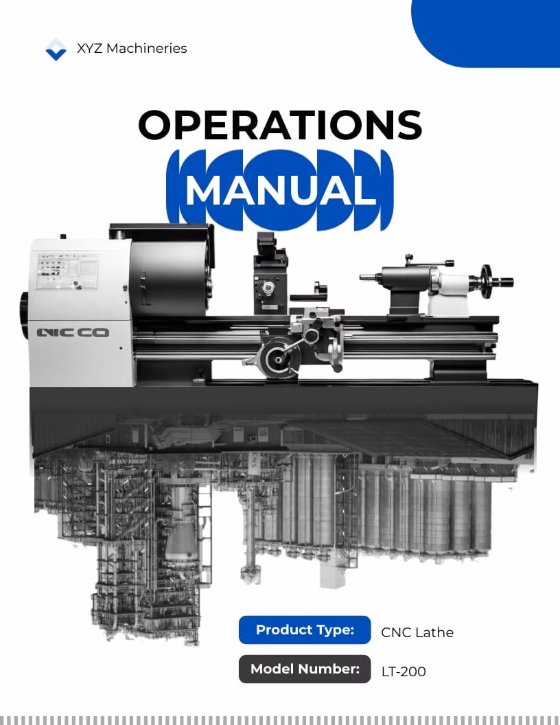 How do you create an operations manual?