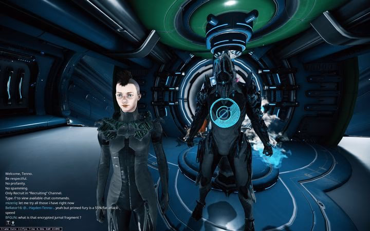 Can a Warframe enter transference?