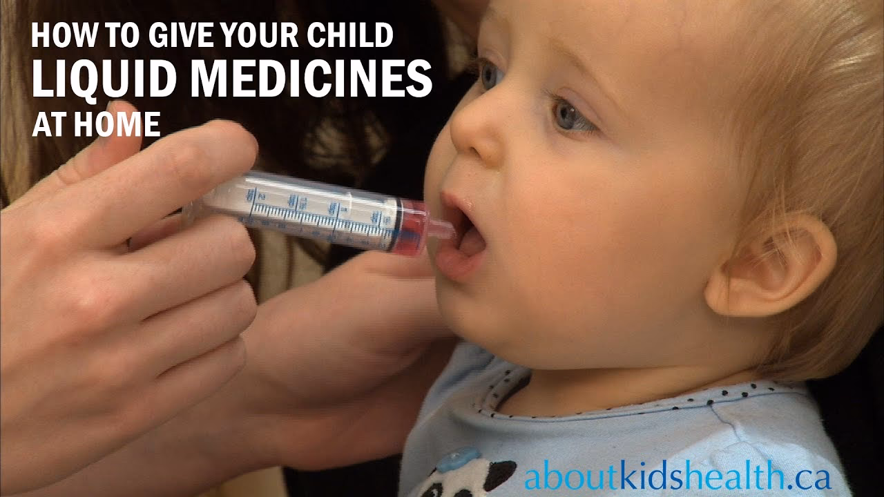 How many times a day should a child take meds?